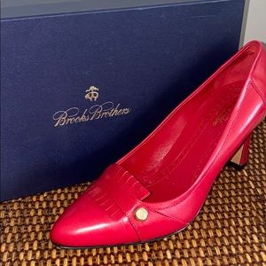 Red Pumps Brooks Brothers